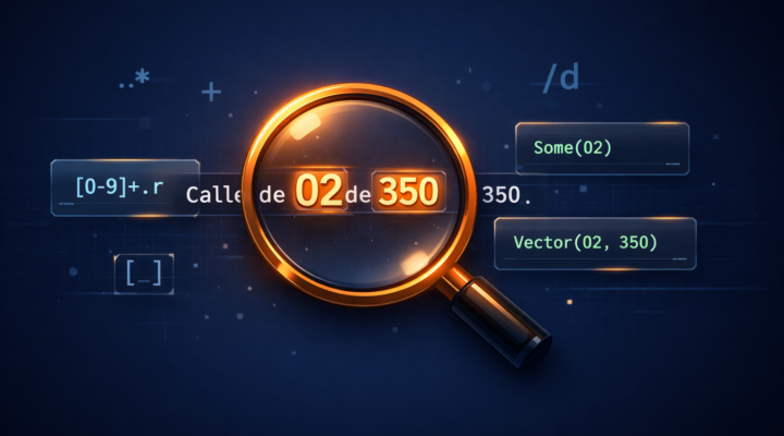 encontrar patrones en strings en Scala