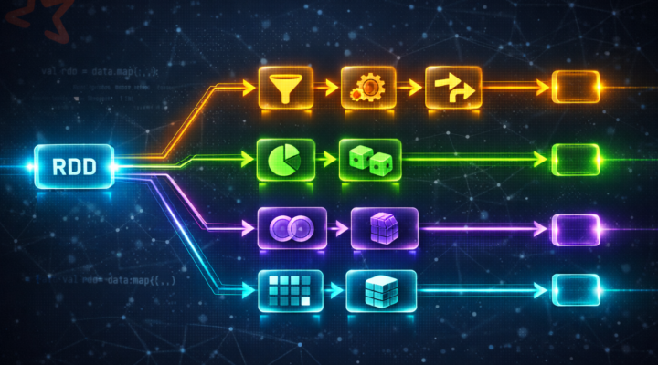 Tipos de transformaciones en un RDD en Apache Spark