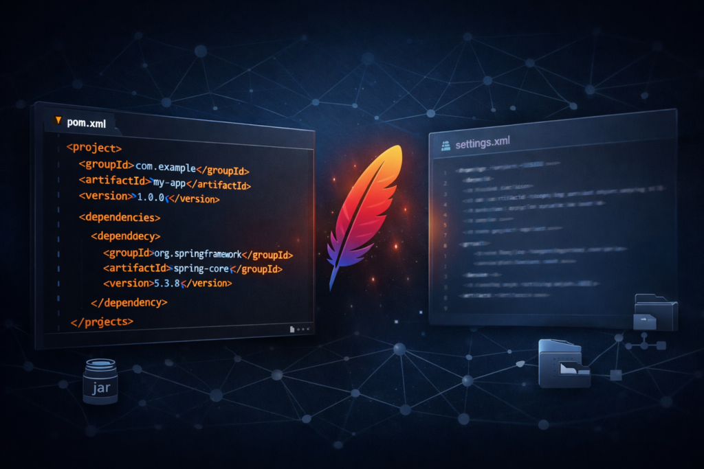 pom.xml y settings.xml en Maven: guía completa con ejemplos