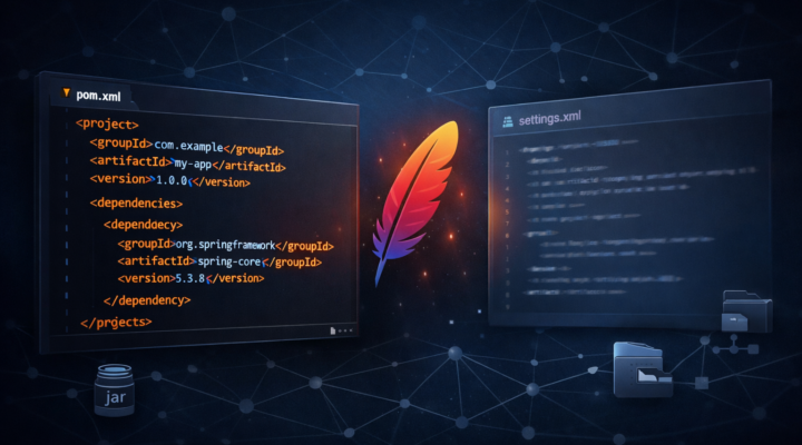 pom.xml and settings.xml
